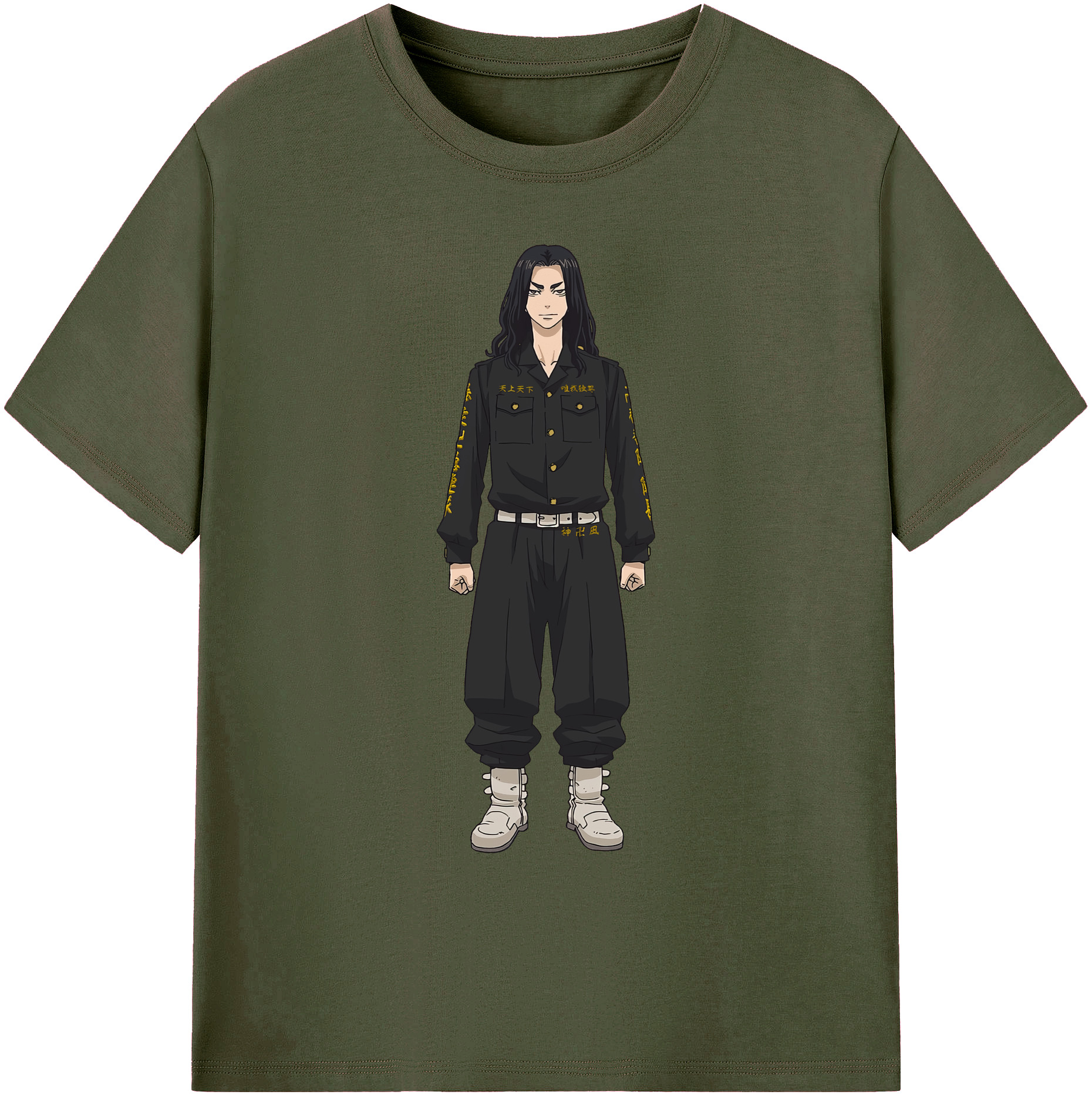 （画像用） 東京リベンジャーズ Tokyo Revengers 綿100％ メンズ半袖Tシャツ｜肌触りやわらか＆通気性